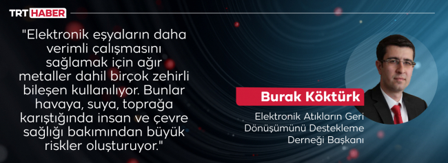 Elektronik atıklar çığ gibi büyüyor